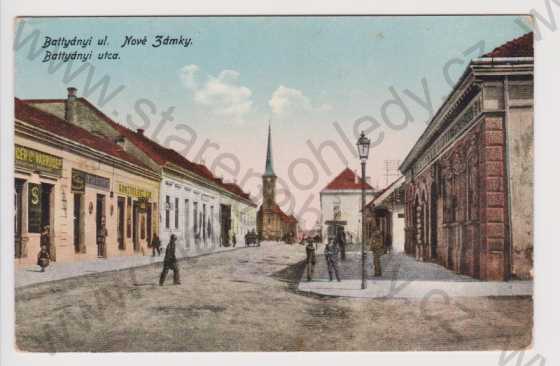  - Slovensko - Nové Zámky (Érsekujvár) - Battyányi ulica, kolorovaná
