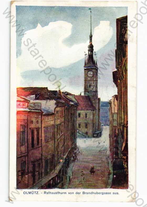  - Olomouc, pohled ulicí