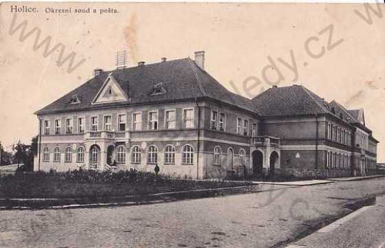  - Holice (Pardubice), okresní soud a pošta