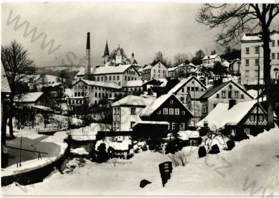  - Janov nad Nisou, Jablonec nad Nisou, částečný záběr města, ORBIS