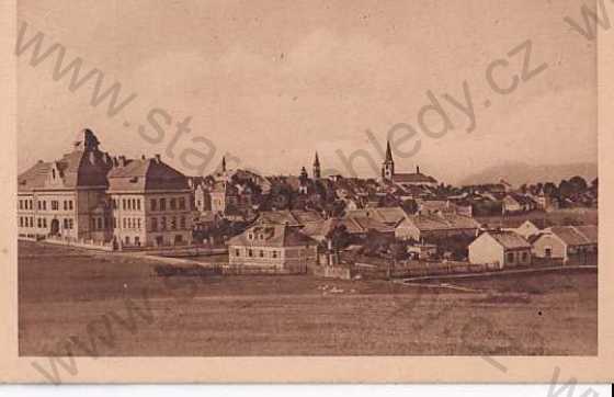  - Chotěboř (Havlíčkův Brod), celkový pohled, gymnasium