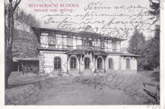  - Teplice nad Bečvou (Přerov), restaurační budova