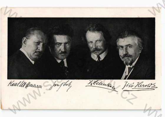  - České kvarteto, 1892- 1922, foto Drtikol