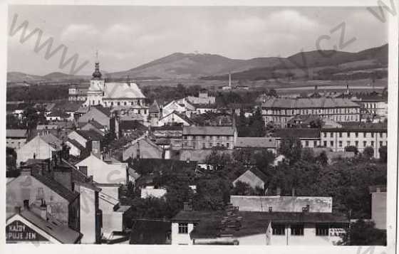  - Holešov (Kroměříž), celkový pohled, kostel, Grafo Čuda Holice