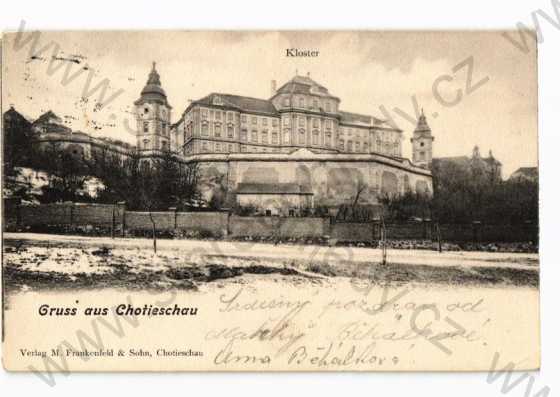  - Chotěšov Plzeň- jih, klášter, částečný záběr města, DA