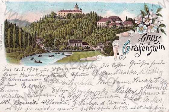  - Grabštejn - Grafenstein (Liberec - Reichenberg) hrad, DA