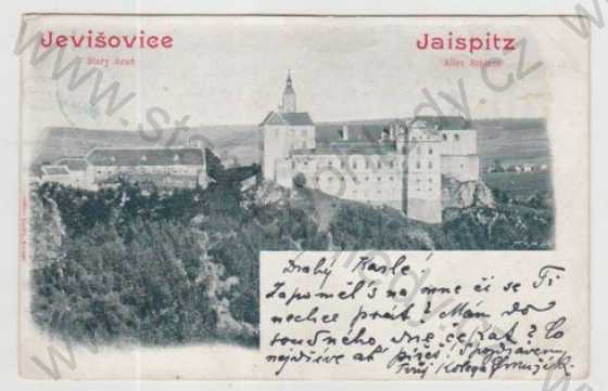  - Jevišovice (Jaispitz) - Znojmo, Starý hrad (Altes Schloss), DA