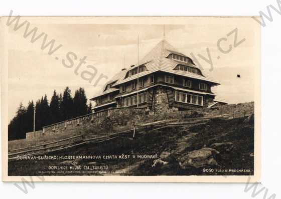  - Modrava, Šumava, Klostermannova chata, foto O. Procházka, Foto-fon