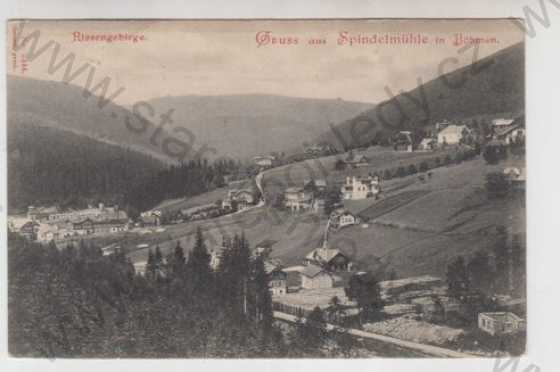 - Špindlerův mlýn (Spindelmühle) - Trutnov, Krkonoše, celkový pohled