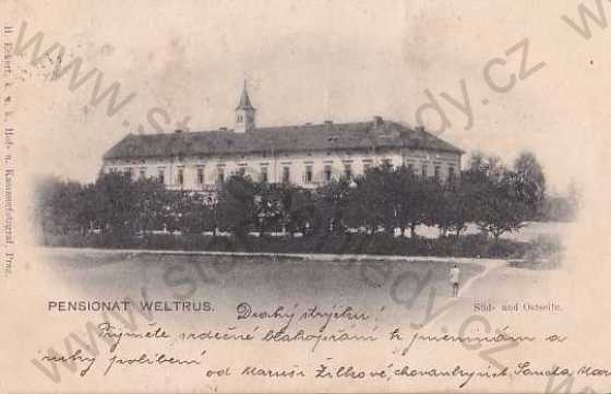  - Veltrusy, Weltrus, Mělník, DA, zámek, pensionát