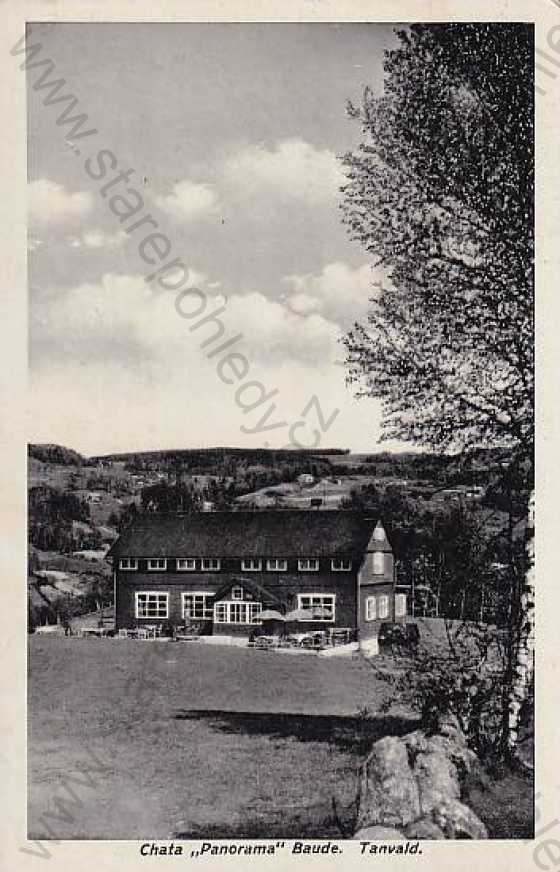  - Tanvald (Jablonec nad Nisou) chata Panorama Baude