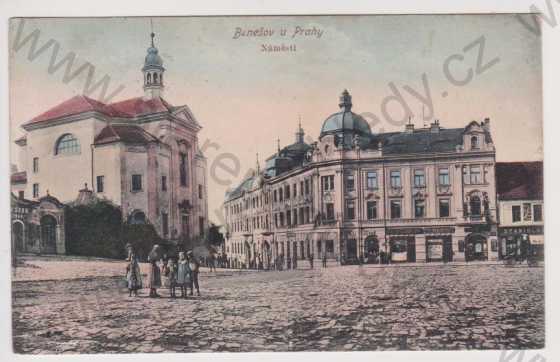  - Benešov - náměstí, kolorovaná