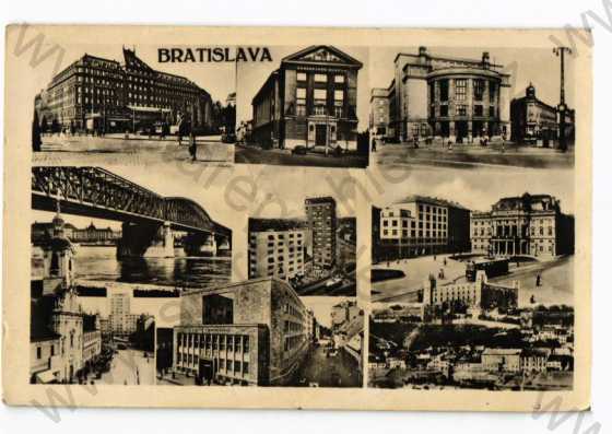  - Bratislava, Slovensko, koláž, více záběrů