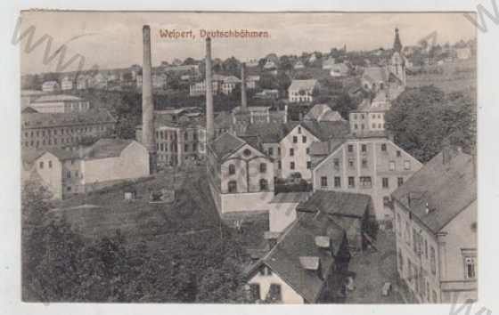  - Vejprty (Weipert) - Chomutov, částečný záběr města