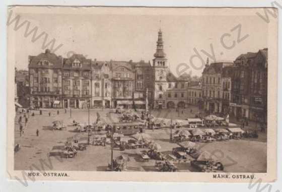  - Ostrava (Mähr. Ostrau), náměstí, trh