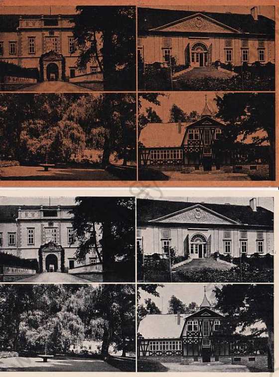  - 2x pohlednice: Štěkeň (Strakonice), ústav anglických Pannen, zámek, klášter
