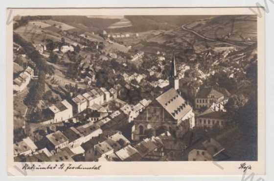  - Jáchymov (Joachimstal) - Karlovy Vary, celkový pohled, pohled na město z výšky