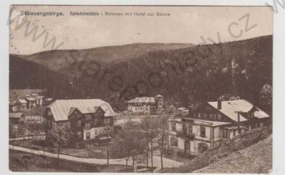  - Špindlerův Mlýn (Spindelmühle), hotel, Krkonoše (Riesengebirge)