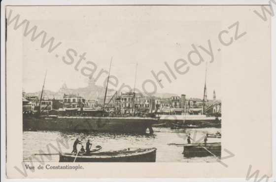  - Turecko - Konstantinopol, přístav