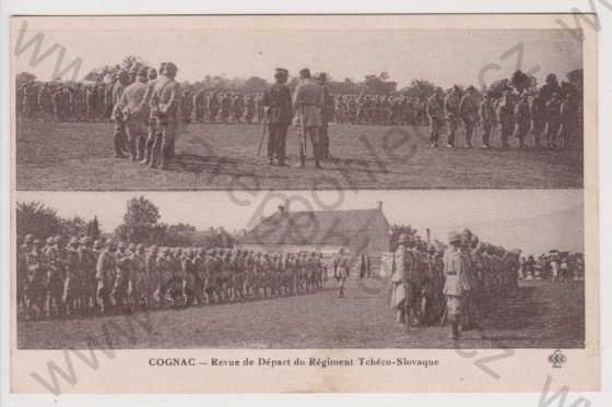  - Vojenství - Cognac - Francie - přehlídka čsl. vojska před jeho odjezdem