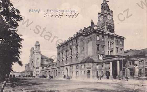  - Praha 1, Hlavní nádraží, Františkovo nádraží, celkový pohled