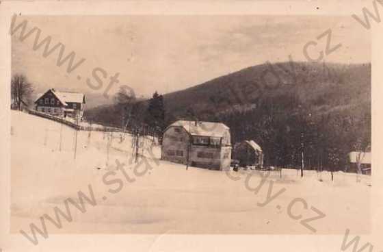  - Lázně Kořenov, Jablonec nad Nisou, Údolní bouda, zima