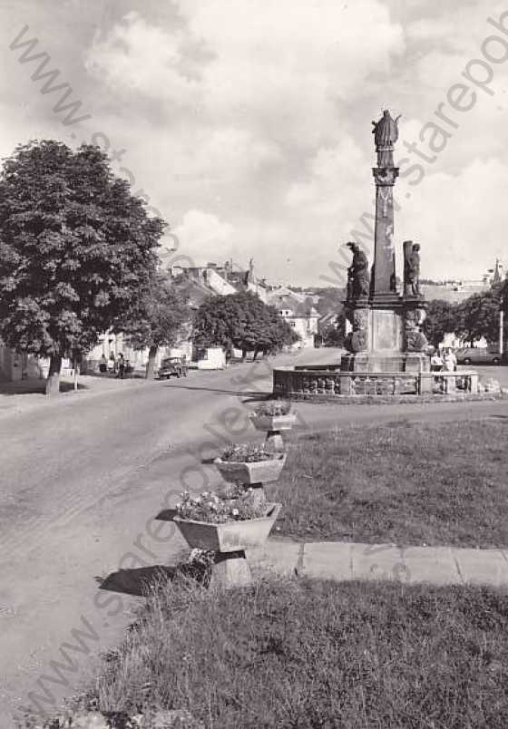  - Planá u Mariánských lázní (Tachov - Tachau), náměstí