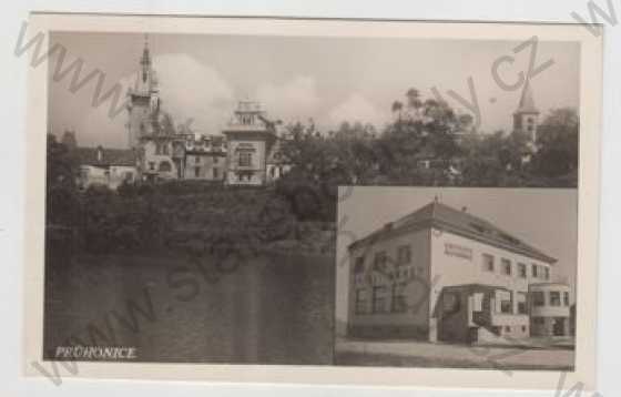  - Průhonice (Praha - západ), více záběrů, zámek, hotel