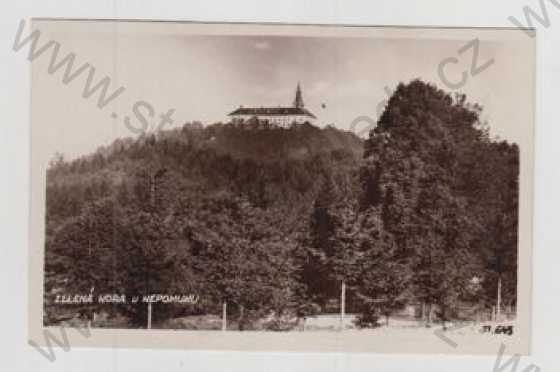  - Zelená hora (Plzeň - jih), Nepomuk, zámek, hrad, Bromografia