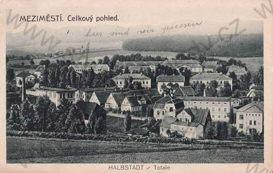  - Meziměstí (Halbstadt) , celkový pohled