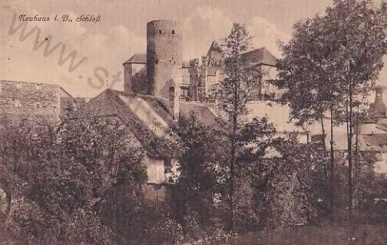  - Jindřichův Hradec, Neuhaus in Böhmen, zámek, věž