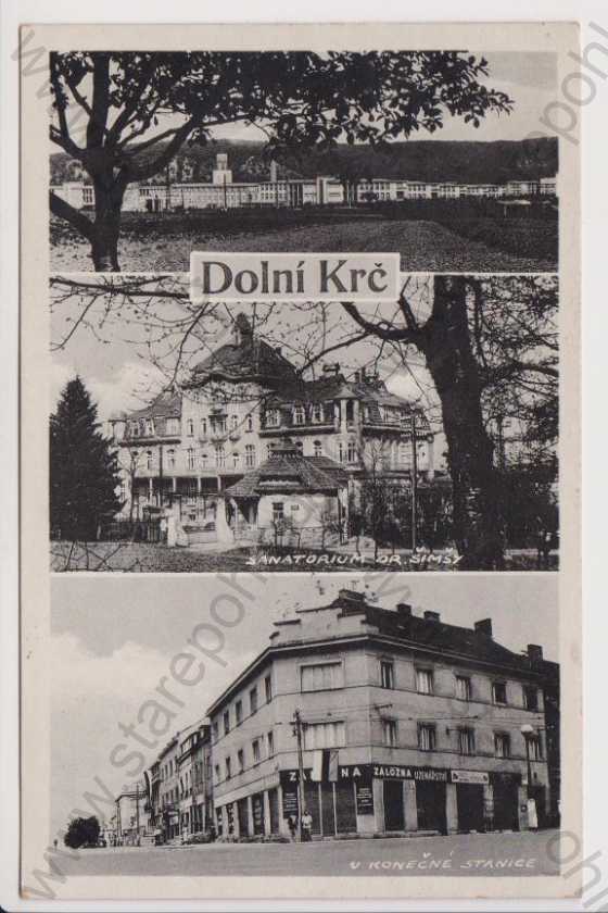  - Praha - Dolní Krč - sanatorium, u konečné stanice, nemocnice