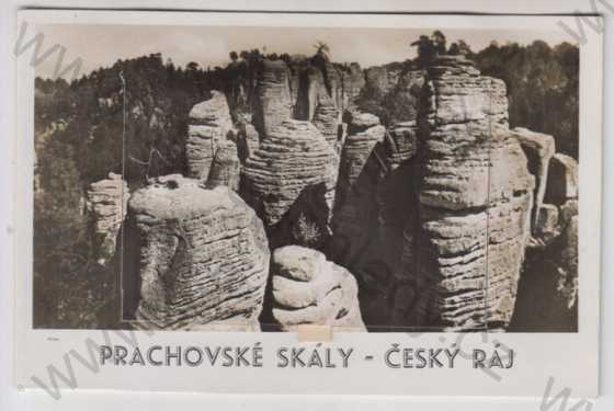  - Prachovské skály (Jičín), Český ráj, leporelo, Fototypia-Vyškov