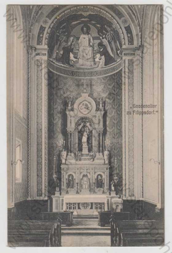  - Filipov (Filippsdorf) - Děčín, kostel, oltář