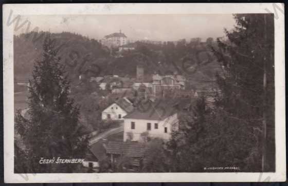  - Český Štemberk (Benešov), celkový pohled, hrad
