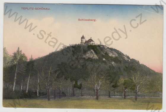  - Teplice (Teplitz), Doubravská hora, kolorovaná