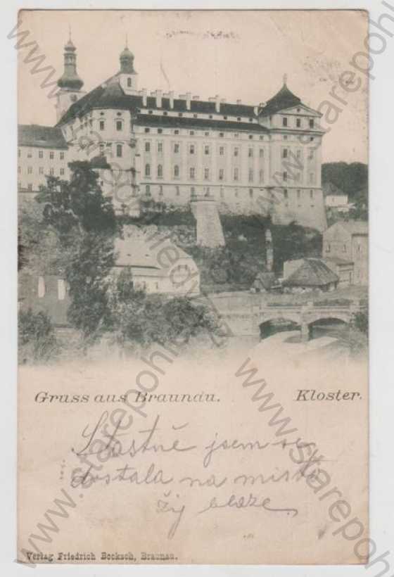  - Broumov (Braunau) - Náchod, klášter, DA