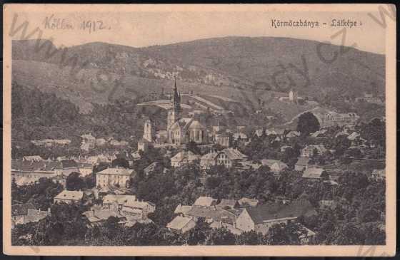  - Kremnica (Žiar nad Hronom), Slovensko, celkový pohled, kostel