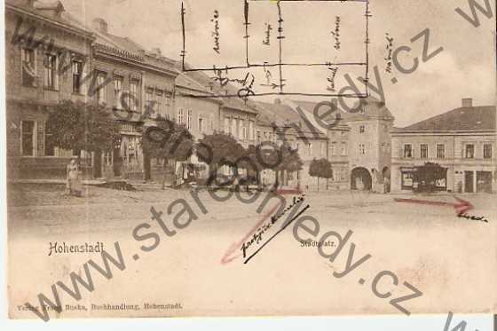  - Zábřeh Hohenstadt Stadtplatz náměstí, DA