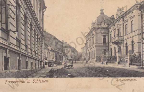  - Bruntál / Freudenthal in Schlesien - Schillerova ulice / Schillerstrasse