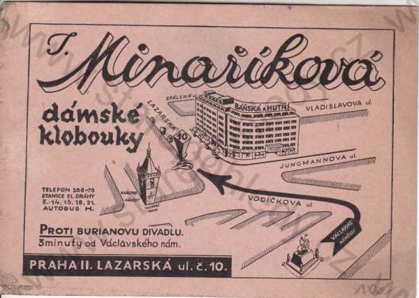  - J. Minaříková, Dámské klobouky