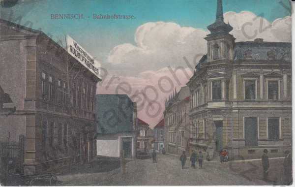  - Horní Benešov / Bennisch, Bahnhofstrasse