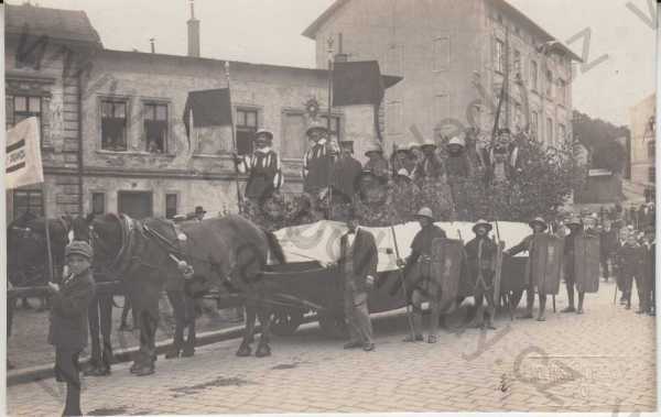  - Ze slavnosti Legie v Náchodě v neděli dne 17. srpna r. 1924 - Žižka a jeho vojsko
