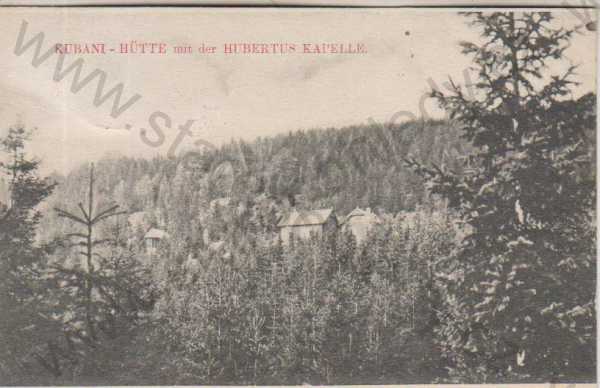  - Boubín (Kubani) - Šumava, huť, Hubertova kaple