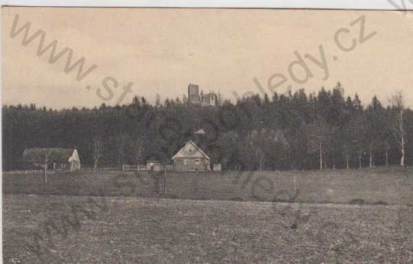  - Choustník na Táborsku, zříceniny hradu