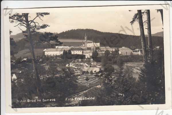  - Vyšší Brod Šumava částečný pohled foto F.SEIDEL