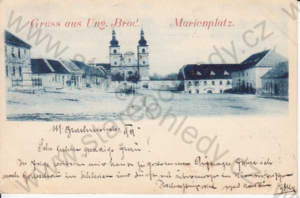  - Ung.Brod, Marienplatz, Uherský Brod, Mariino náměstí, DA 