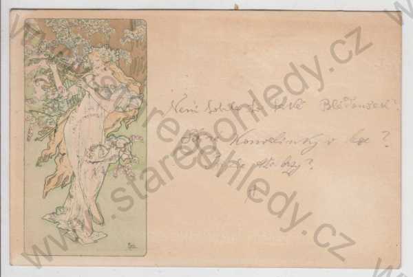  - Mucha, DA, francouzské vydání, , litografie