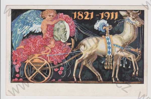  - Königreich Bayern Postkarte, anděl