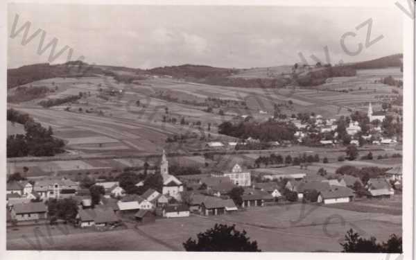  - Jablůnka nad Bečvou, částečný záběr města, Grafo Čuda Holice